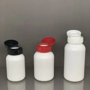 Tablet And Capsule Bottles With Flip Top Cap Manufacturer Supplier