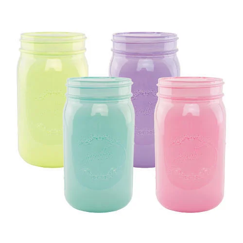 Colored Pet Jars